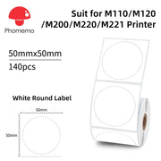 Phomemo M110 Thermal Wireless Label Printer Sticker Mini Printer Barcode Bluetooth Label Maker Price Tag Printers Free APP