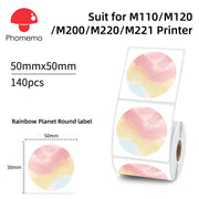 Phomemo M110 Thermal Wireless Label Printer Sticker Mini Printer Barcode Bluetooth Label Maker Price Tag Printers Free APP