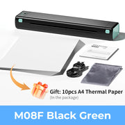 M08F Wireless Tattoo Transfer Stencil Printer Tattoo Transfer Thermal Copier Machine Compatible with Smartphone & PC