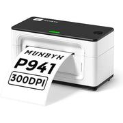 Thermal Label Printer HD 300DPI, 4X6 USB Shipping Label Printer for Shipping Packages Small Business, Shipping Labels with USPS UPS, for Windows Mac