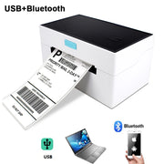 High Speed Desktop USB Bluetooth Thermal Printer Label Maker Sticker Shipping Label Barcode Printer for Express Label