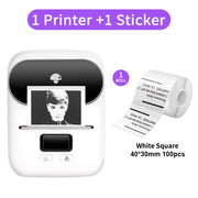 Phomemo M110 Thermal Wireless Label Printer Sticker Mini Printer Barcode Bluetooth Label Maker Price Tag Printers Free APP