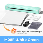 M08F Wireless Tattoo Transfer Stencil Printer Tattoo Transfer Thermal Copier Machine Compatible with Smartphone & PC